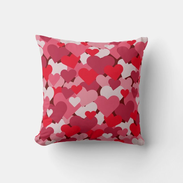Almofada Cor do namorados | Corações de Cheio | (Frente)