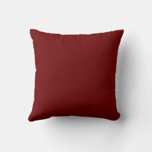 Almofada Cor do Vazio Sólido Vermelho Sanguíneo