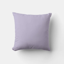 Almofada Cor lisa lavanda em pó