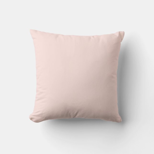 Almofada Cor Sólida Mistura Rosa (Frente)