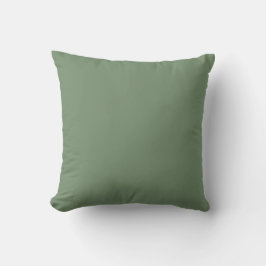 Almofada Cor Sólida Verde Suave, Simples, Moderna, Tendênci