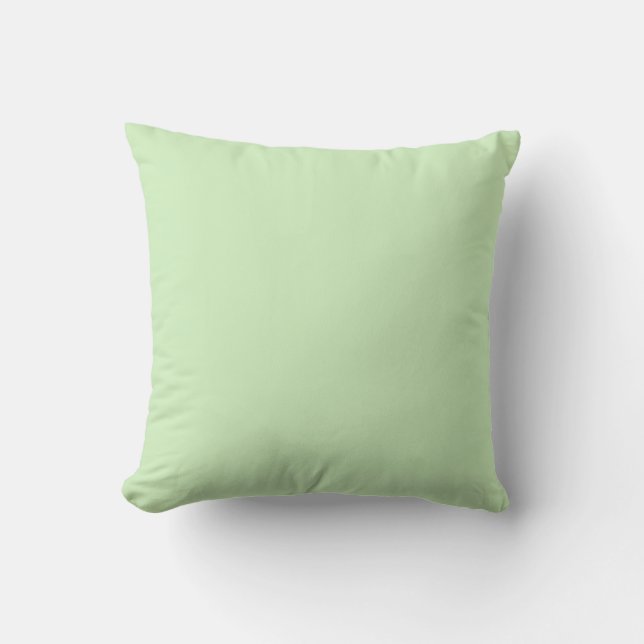 Almofada Cor Verde Cheia D0F0C0 - Com Opção para Adicionar  (Frente)