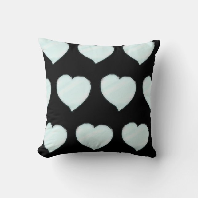 Almofada Coração Cromo Padrão 4 (Frente)