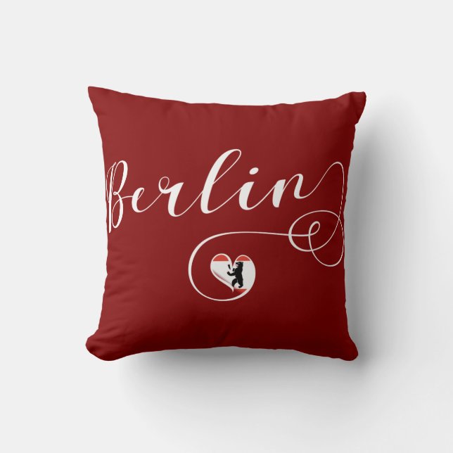 Almofada Coração de Berlim Cushion (Frente)
