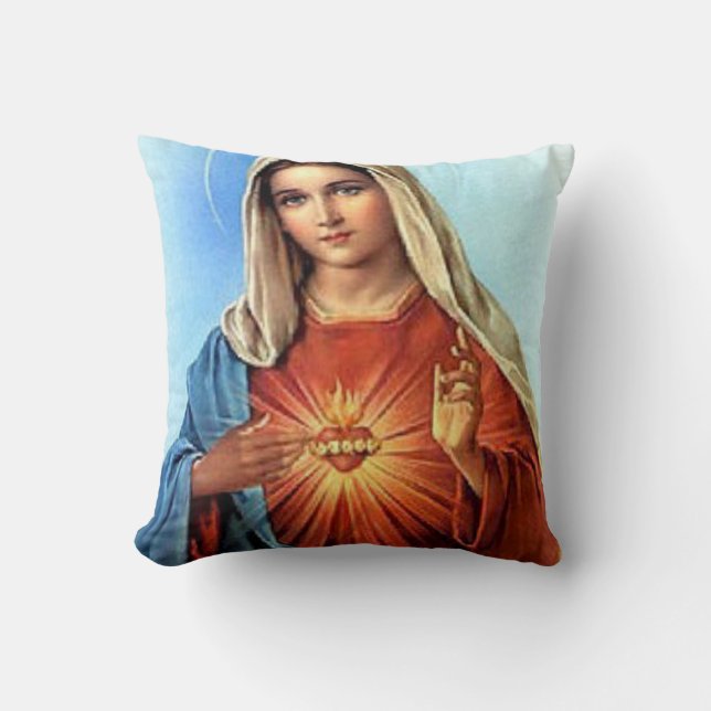 Almofada Coração Imaculado de Maria (Frente)