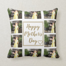 Coração Personalizada de Dez Fotos de Colagem de D