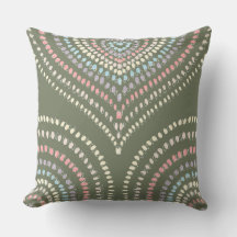 Corações concêntricos arco-íris cor-de-rosa verde