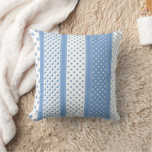 Corações e pontos modernos, brancos e azuis