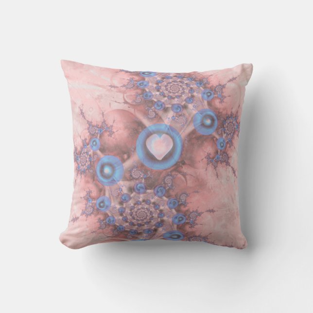 Almofada Corações em Viagem (Frente)