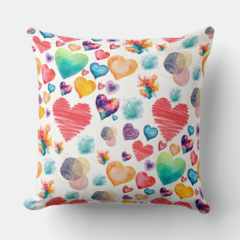 Almofada Corações Mistos