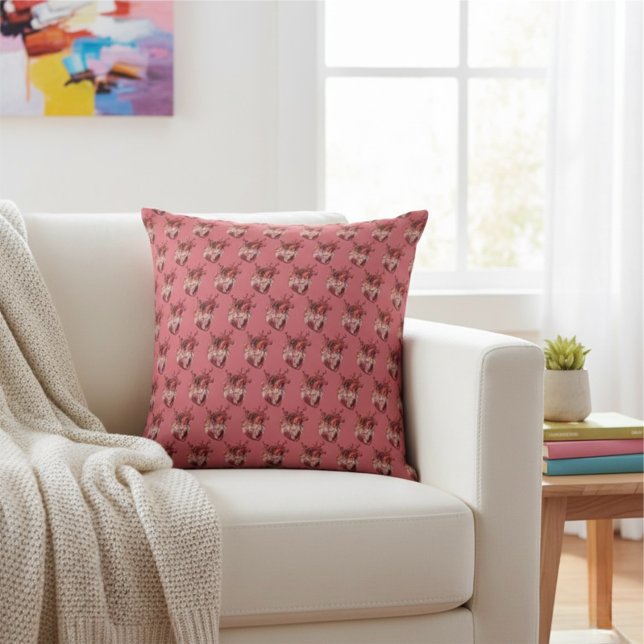 Almofada Corações Travesseiro lombar (Criador carregado)