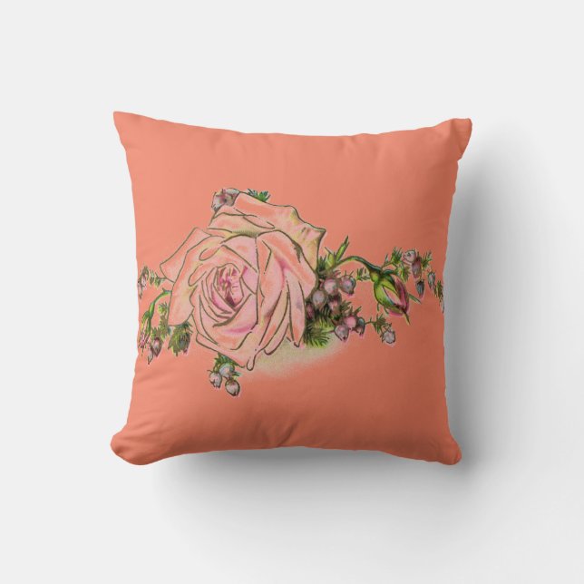 Almofada Coral clássico (Frente)