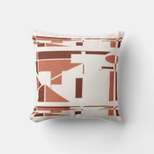 Coral escuro castanho MCM sudoeste Abstrato