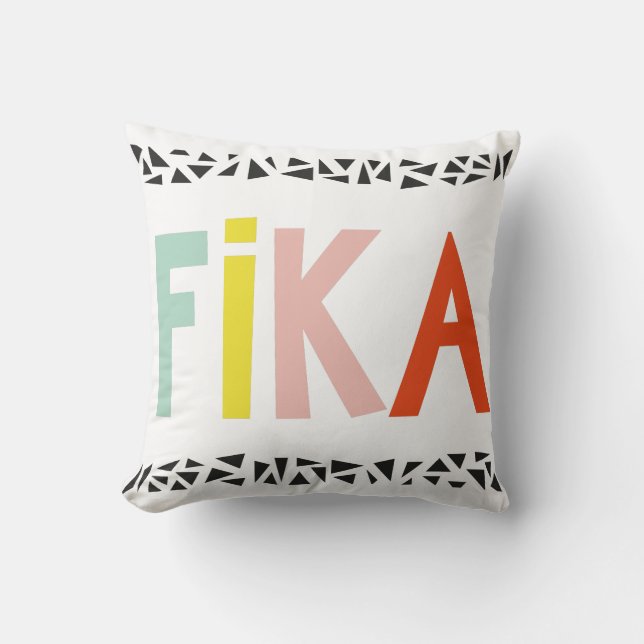 Almofada Corantes de Fika Suecos (Frente)