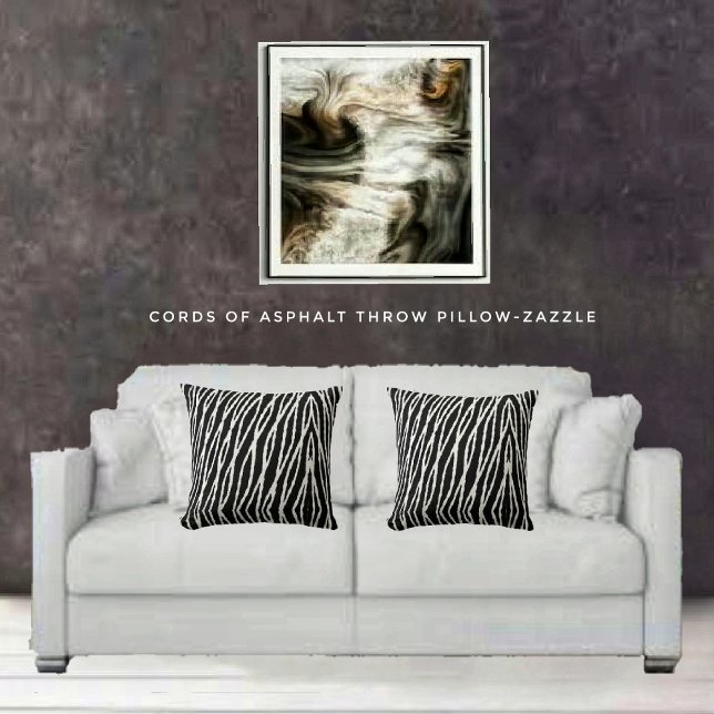 Almofada Cordões de Asfalto (Criador carregado)