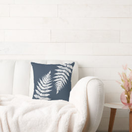 Almofada Cores de Fundo Personalizadas do Woodland Fern Lea