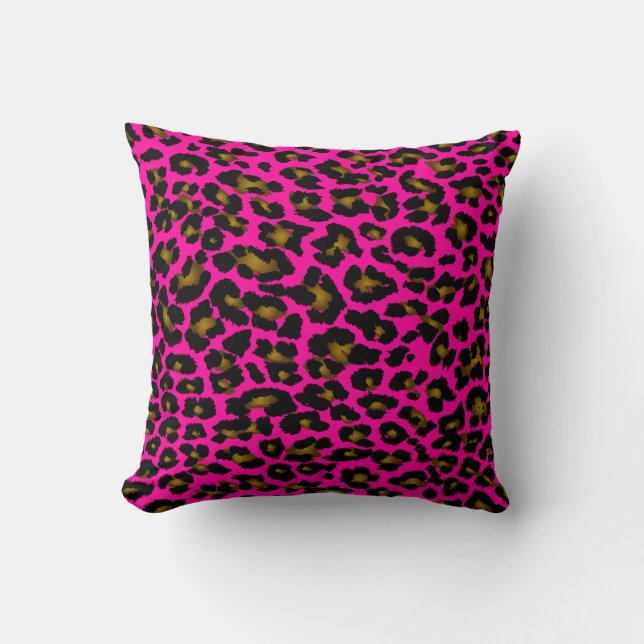 Almofada Cores de fundo PixDezines cheetah diy (Frente)