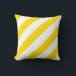 Almofada Cores de Tendência Branco Amarelo Modelo Moderno<br><div class="desc">Tendência Cores Amarelo Modelo Decorativo Moderno Travesseiro decorativo de Poliéster Elegante Decorativo.</div>