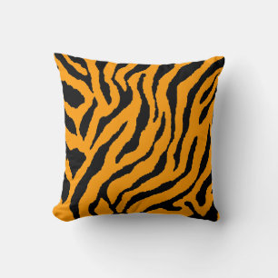 Almofada Corey Tiger 80s Vintage Neon Animal Stripes