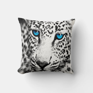 Almofada Corey Tiger Leopardo da Neve Retro dos Anos 80