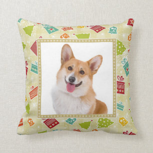 Almofada Corgi de sorriso considerável