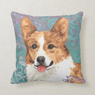 Almofada Corgi elegante de Galês do Pembroke