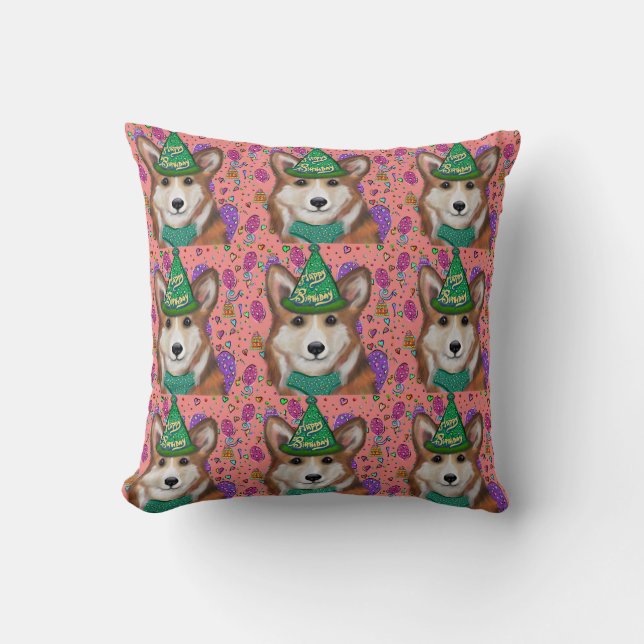 ALMOFADA CORGI GALÊS PEMBROKE (Frente)