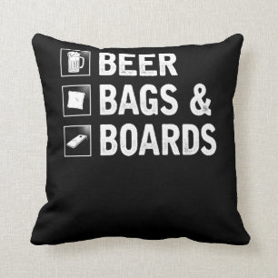 Almofada Cornhole Bag e Beer Bebendo Corn Player