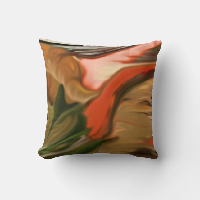 Almofada Cornucopia Abstrato Art (Frente)