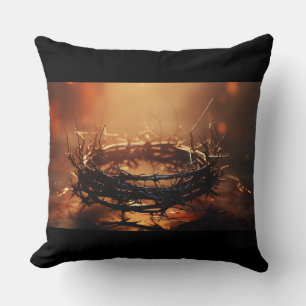 Almofada Coroa Cristã de Thorns Jesus
