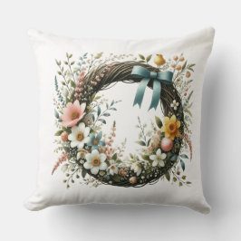 Almofada Coroa de flores