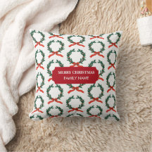 Coroa de Natal Vintage com Frutas Natalícia Nome P