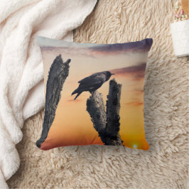 Almofada Coroa no nascer do Sol