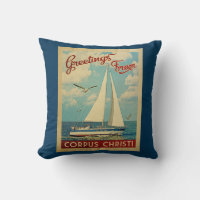 Corpus Christi Sailboat Viagens vintage Texas