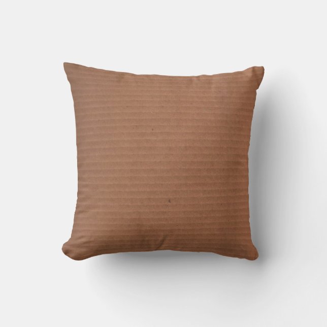 Almofada Corrugated Brown Pillow (Frente)
