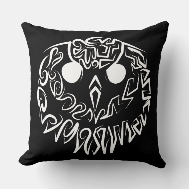 Almofada Coruja Branca e Negra (Frente)