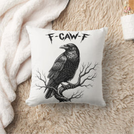 Almofada Corvo - F-Caw-F