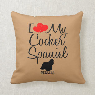Almofada Costume Amo O Meu Espanhol De Cocker