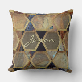 Almofada Costume estético de abelha marrom do estilo loft i