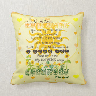 Almofada Costume você é minha luz do sol