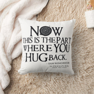 Almofada Cota "Hug Back" sobrenatural