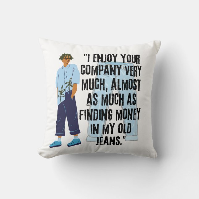 ALMOFADA COTAÇÃO DE JEANS (Frente)