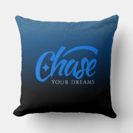 Almofada Cotação Inspiracional Persegue Seus Sonhos