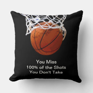Almofada Cotação Motivacional Famosa de Basquete