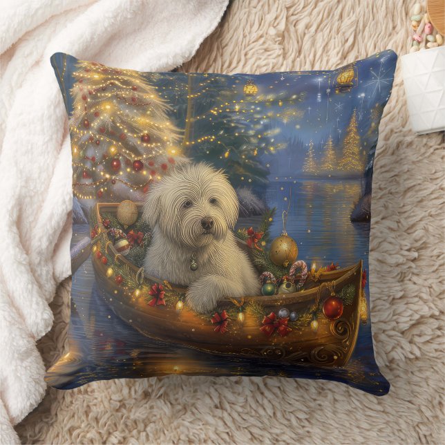 Almofada Coton De Tulear Natal Festivo Voyage (Cobertor)