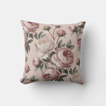 Cottagecore Floral Romântico Vintage Peônia