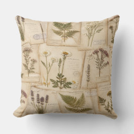 Almofada Cottagecore Herbarium Pillow