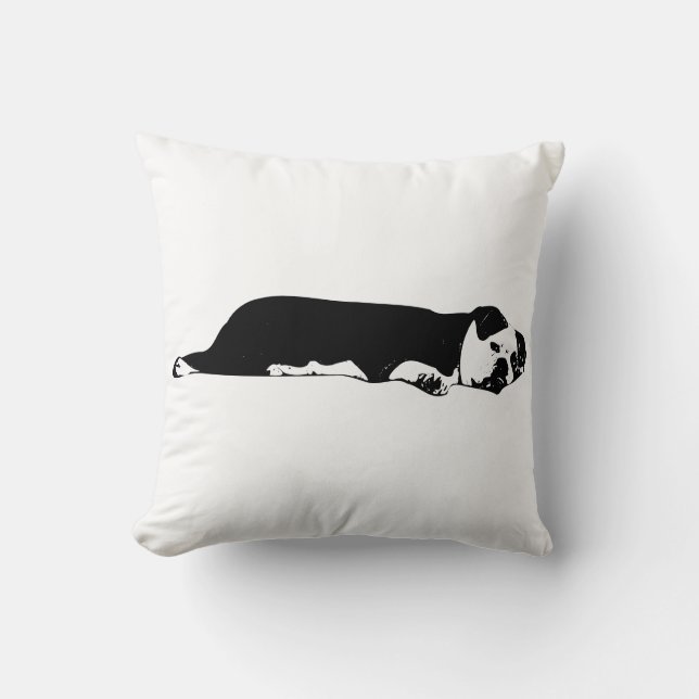 Almofada Couch Sprawl Bulldog (Frente)