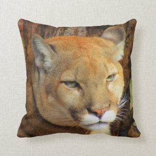 Almofada Cougar / Pantera da Flórida / Leão de Montanha -