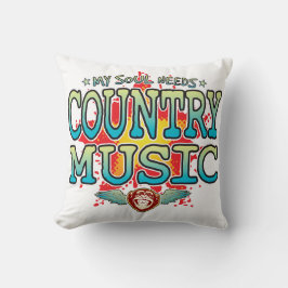 Almofada Country Music Soul Cushion